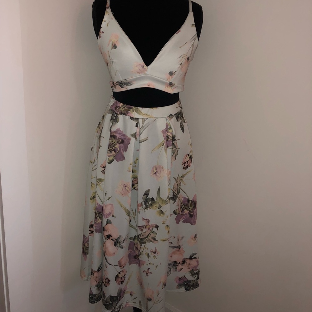 Boohoo Floral 2-Piece set
